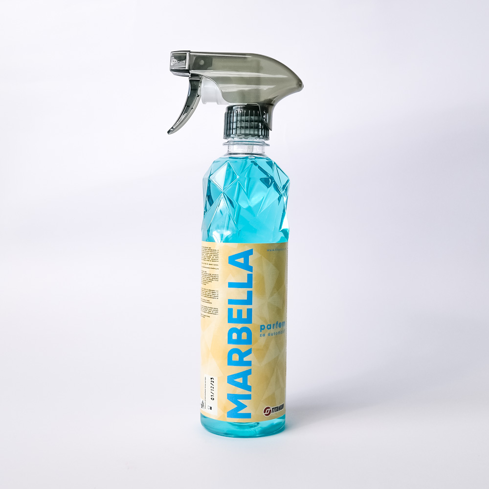 2 Parfem za automobil 500ml-Titanium Marbella - Slika 1