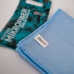 Mikrofiber krpa za stakla-Titanium pletena